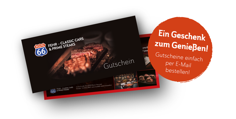 Ein Geschenk zum Genießen - Gutscheine sind im Restaurant erhältlich